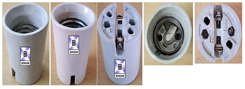 Lamp Holder BINANI Model No. SON 4005